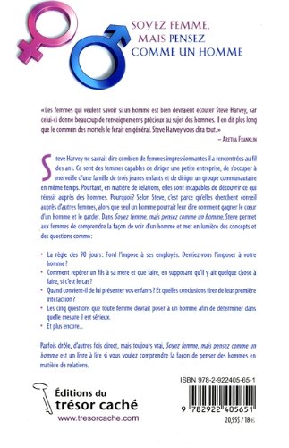 Livre Soyez femme mais pensez comme un homme : Ce que les hommes pensent réellement de l'amour, d...
