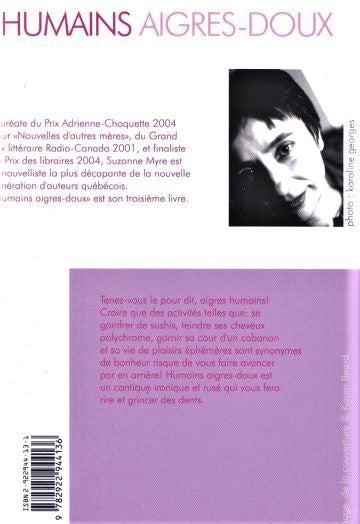 Livre Humains aigres-doux - Suzanne Myre (Livre d'occasion) - ISBN 2922944131