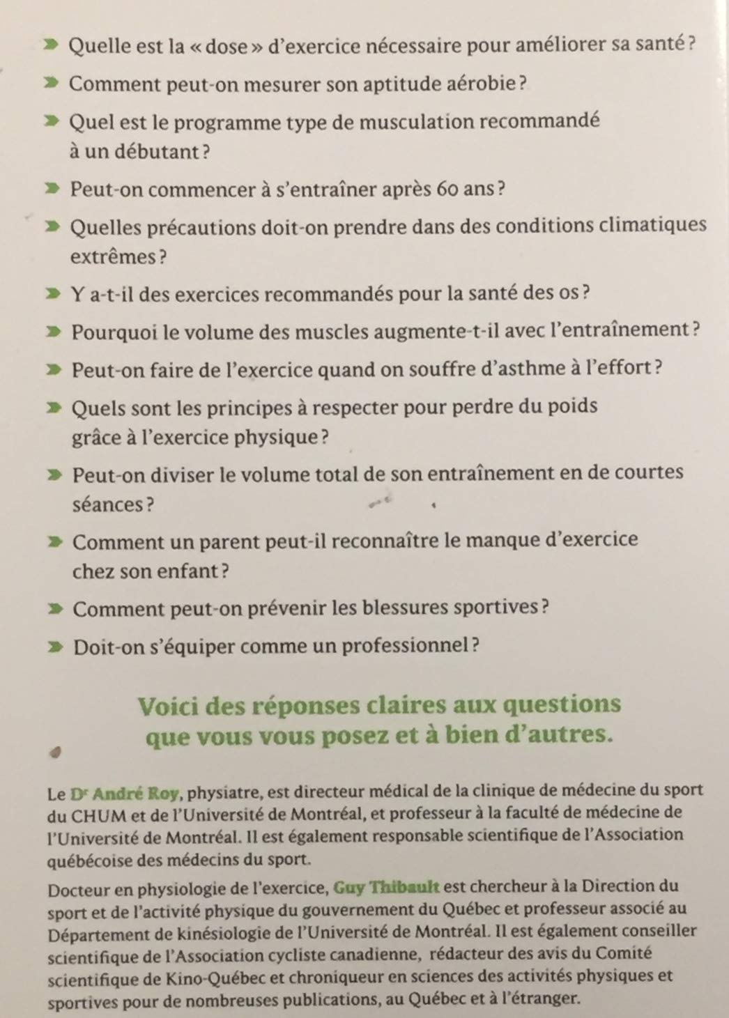 Bouger santé (Guy Thibault)