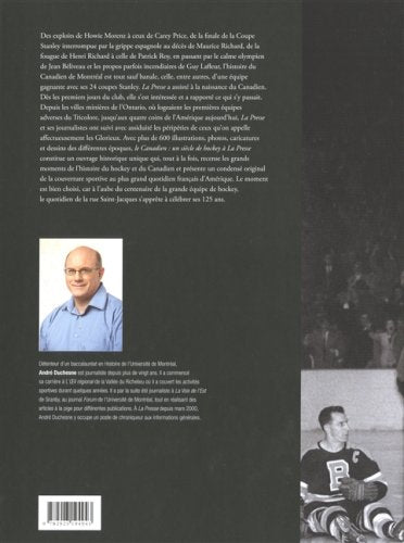 Livre Le canadien : un siècle de hockey à la presse - André Duchesne (Livre d'occasion) - ISBN 29...
