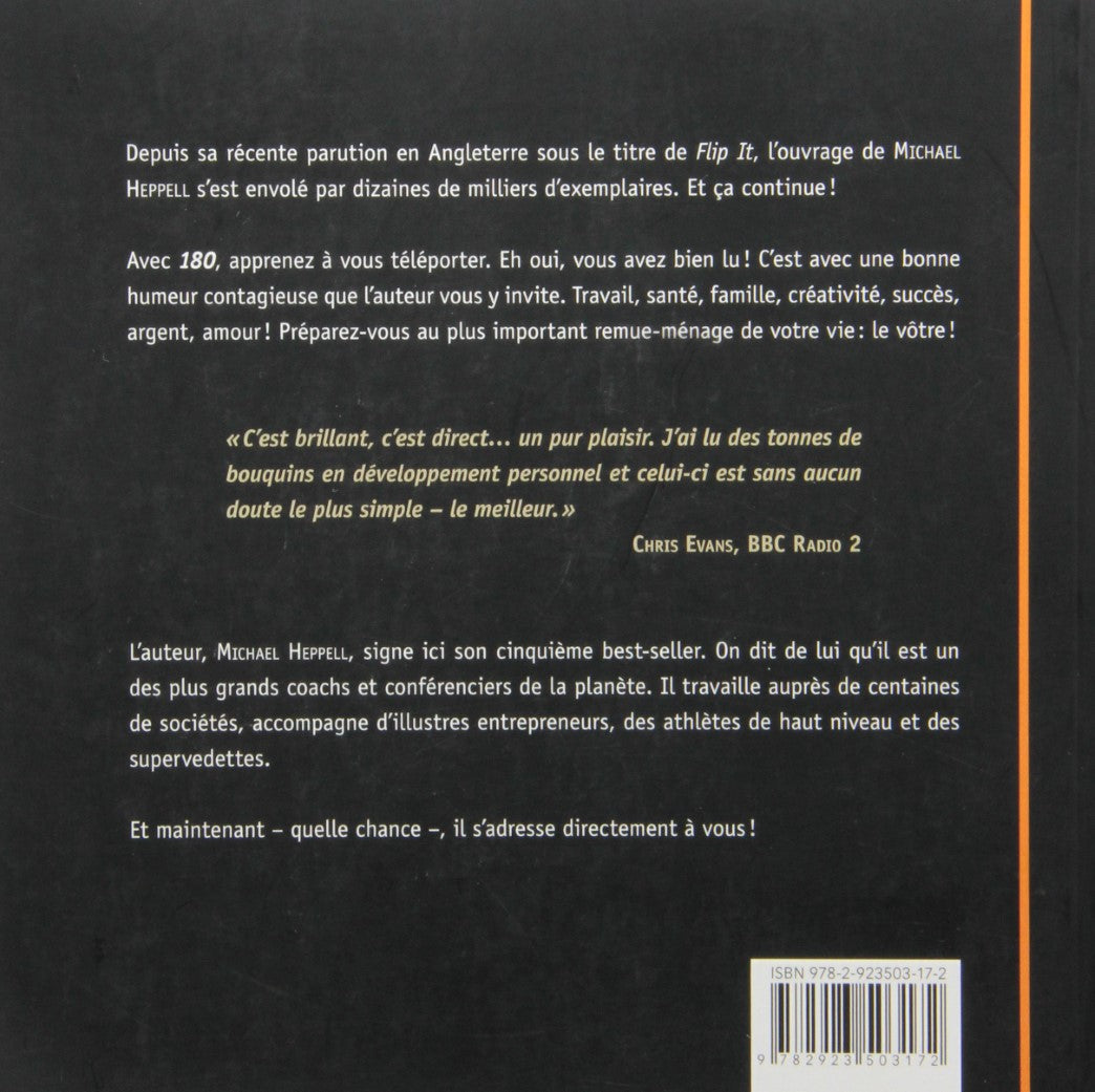 Livre 180 (Michael Heppell) (Livre neuf) - ISBN 2923503171