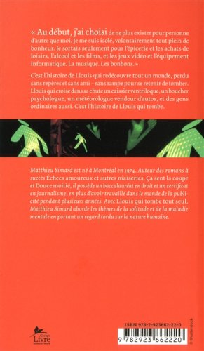 Livre Llouis qui tombe tout seul (Matthieu Simard) (Livre d'occasion) - ISBN 2923662229