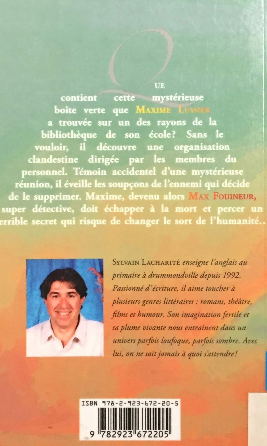 Livre Le secret de la pyramide - Sylvain Lacharité (Livre d'occasion) - ISBN 2923672208
