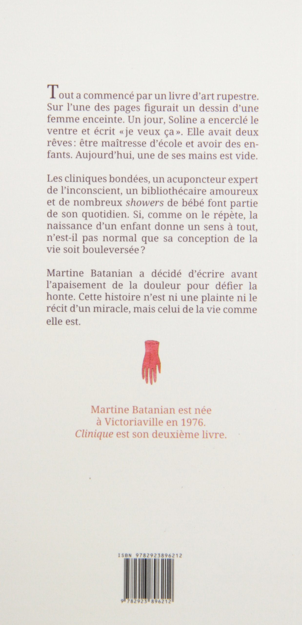 Livre Clinique - Martine Batanian (Livre d'occasion) - ISBN 2923896211