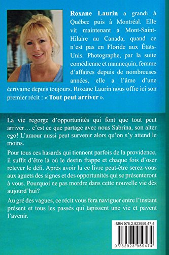 Livre Tout peut arriver - Roxane Laurin (Livre d'occasion) - ISBN 2923959477