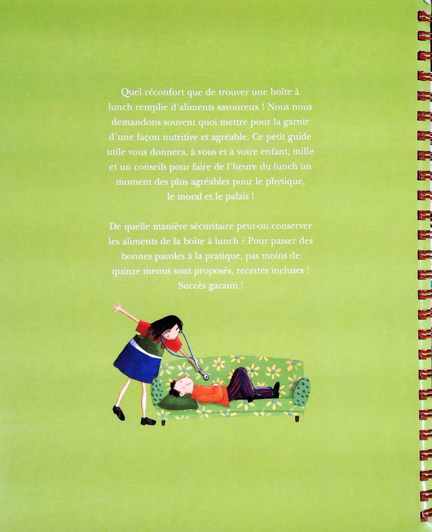 Livre Bien manger pour mieux grandir : de 6 à 12 ans avec la boite à lunch - Collectif (Livre d'o...