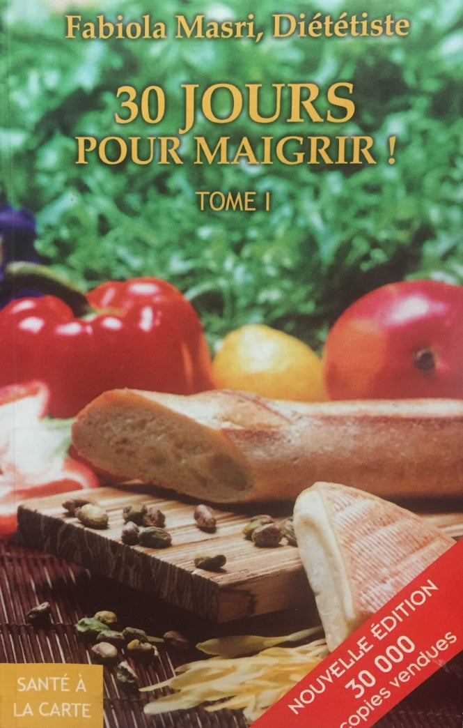 Livre 30 jours pour maigrir - Fabiola Masri (Livre d'occasion) - ISBN 2980543632
