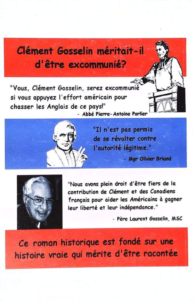 L'espion canadien-français de George Washington: L'odyssée de sept ans du major Clément Gosselin de La Pocatière à Yorktown (Henri Gosselin)