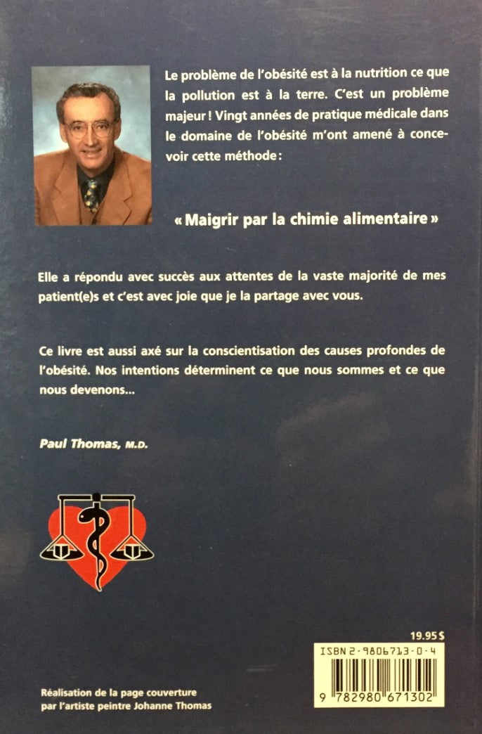 Livre L'obésité : une maladie qui s'attrape (Paul Thomas, M.D.) (Livre d'occasion) - ISBN 2980671304