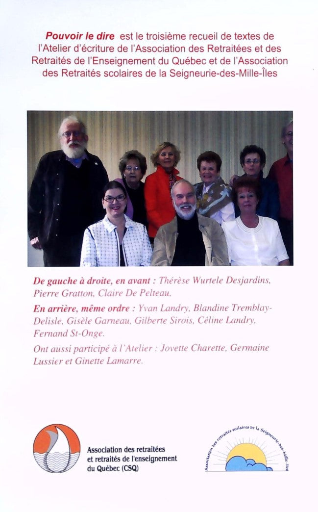 Livre Pouvoir le dire : Troisième recueil de textes de l'Atelier d'écriture des Associations de p...