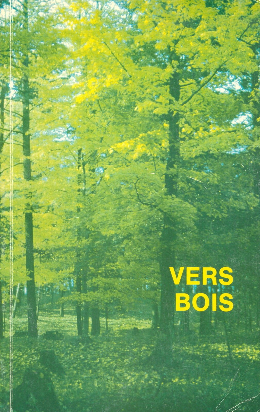 Livre Vers bois (Livre d'occasion)