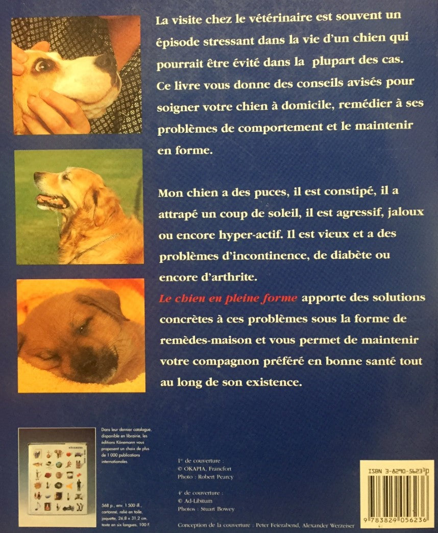 Livre Le chien en pleine forme : Soins et prévention - Janine Adams (Livre d'occasion) - ISBN 382...
