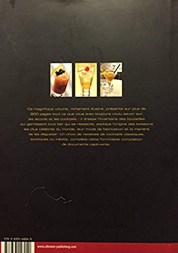 Le livre du bar et des cocktails : le monde des alcools et des spiritueux (André Domine)