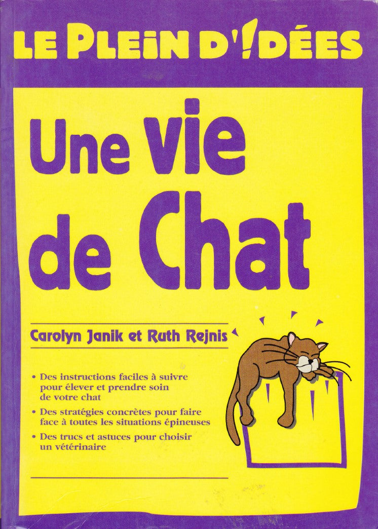 Livre Une vie de chat - Carolyn Janik (Livre d'occasion) - ISBN 3893545670