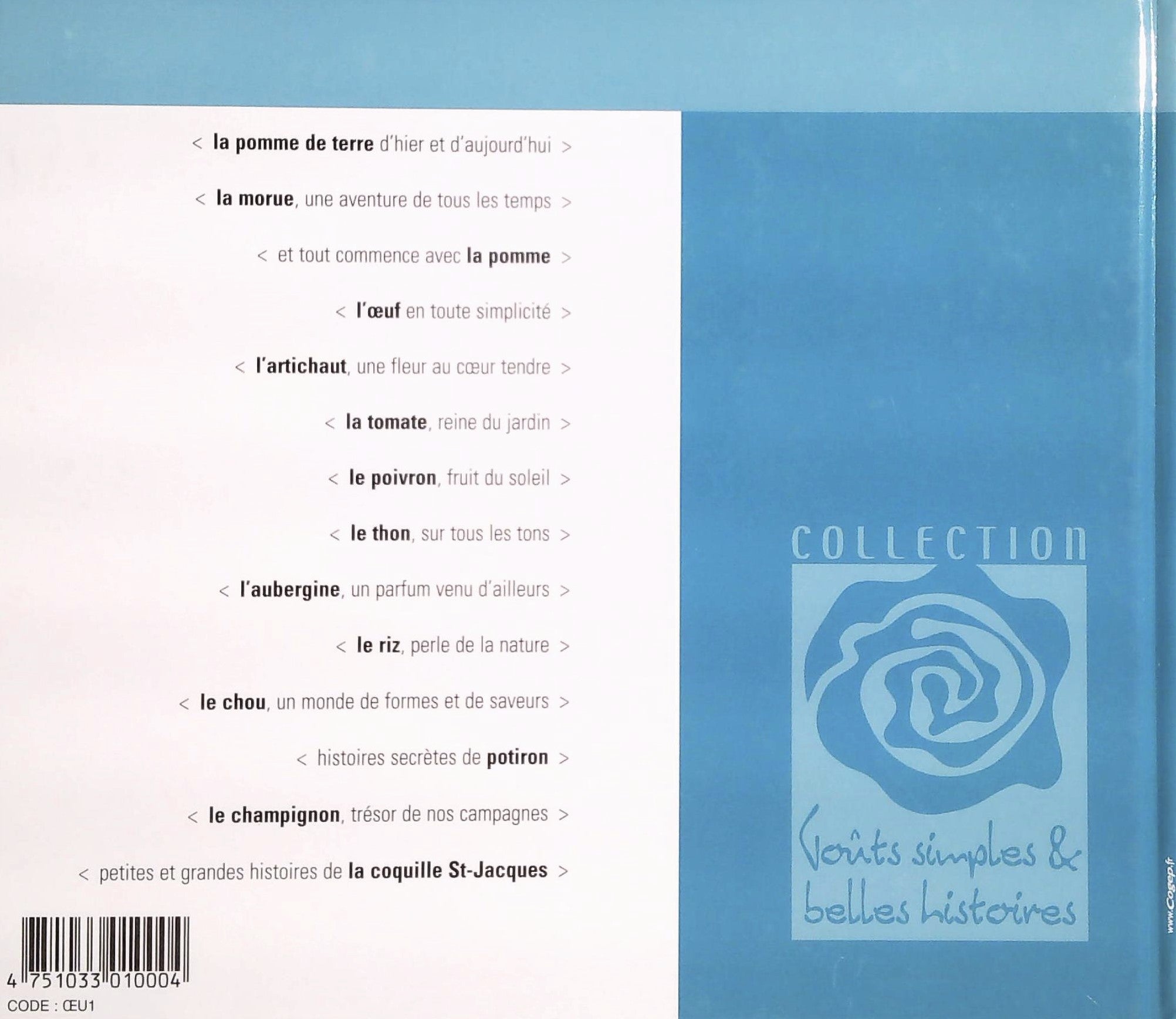 Goûts simple & belles histoires : L'oeuf en toute simplicité