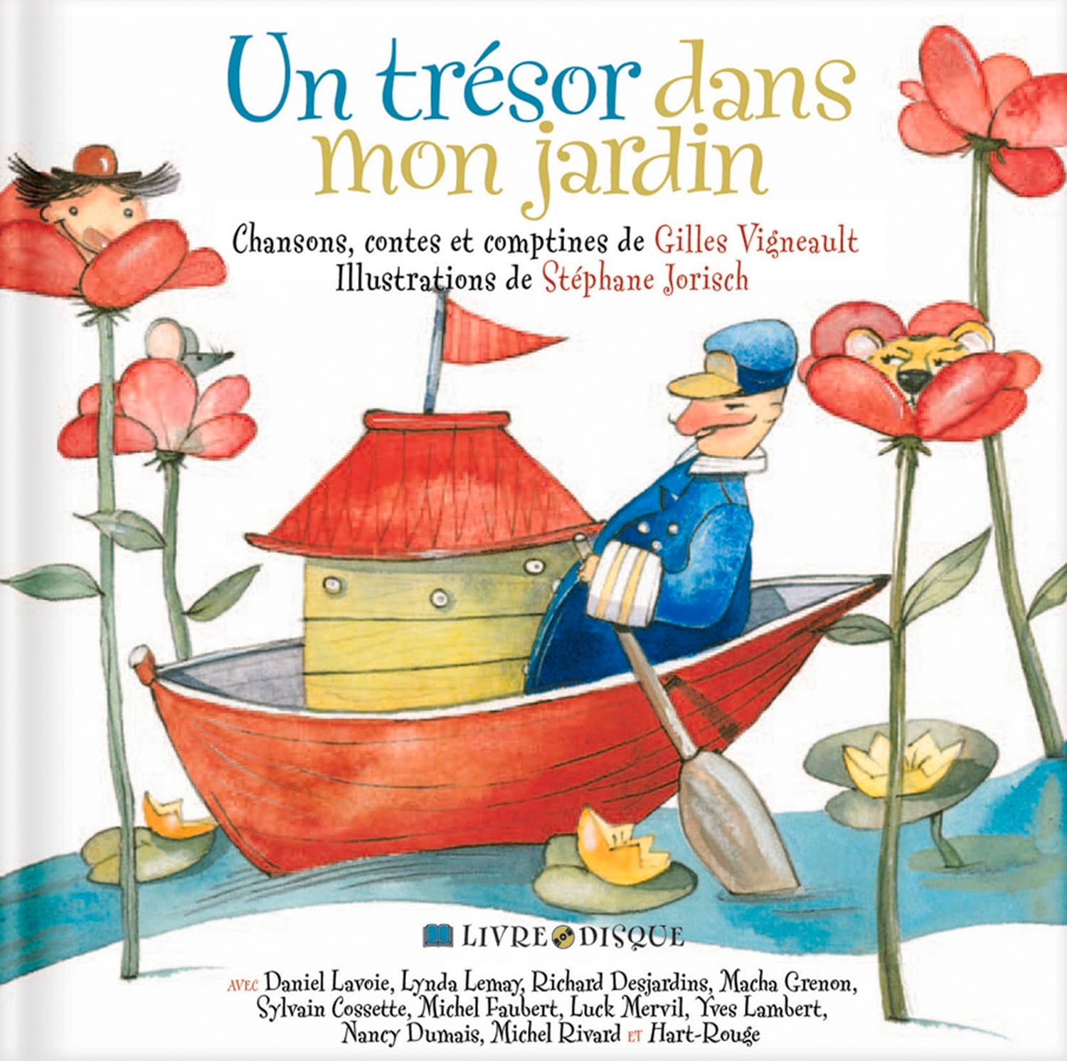 Livre Un trésor dans mon jardins - Gilles Vigneault (Livre d'occasion) - ISBN 2923163215X