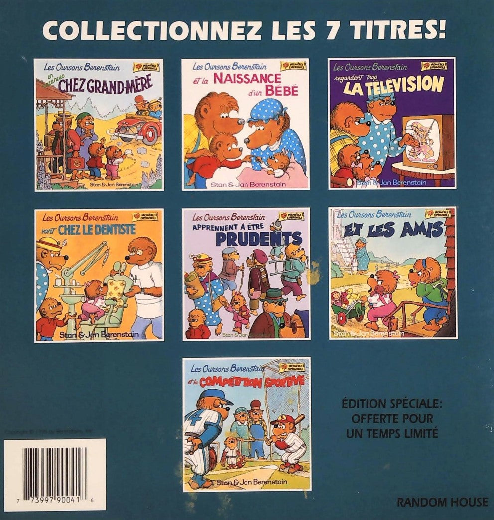 Livre Et la compétition sportive - Stan & Jan Berenstain (Livre d'occasion) - ISBN 0717222632