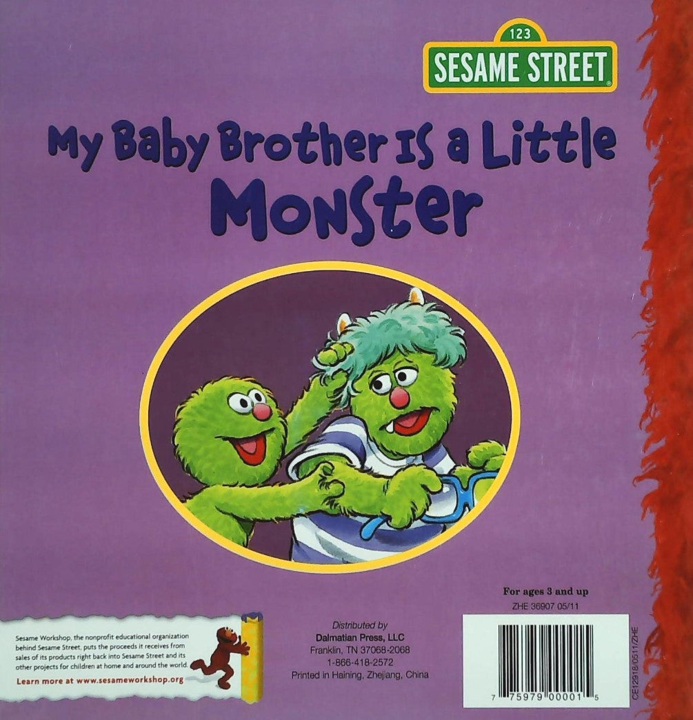 Livre My Baby Brother is a Little Monster - Collectif (Livre d'occasion)