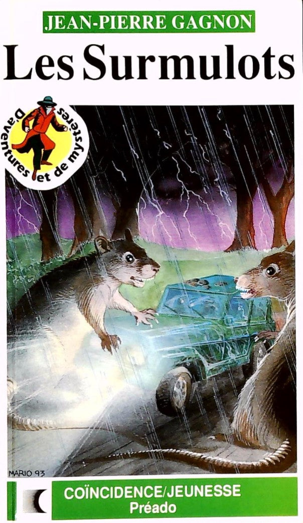 Livre ISBN Préado # 2 : Les Surmulots (Jean-Pierre Gagnon)