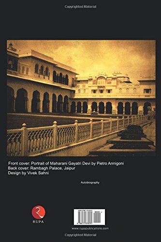 Livre A Princess Remembers - Gayatri Devi (Livre d'occasion) - ISBN 8171673074