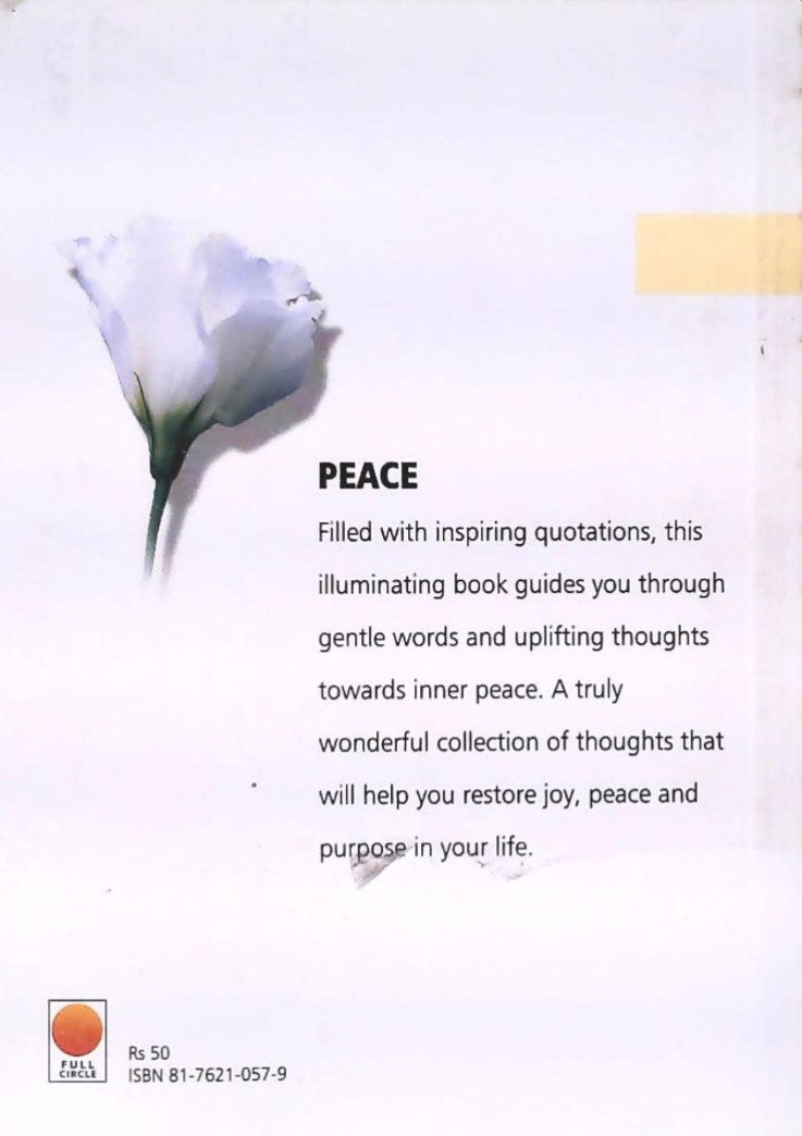 Livre Quotations for Peace (Livre d'occasion) - ISBN 8176210579