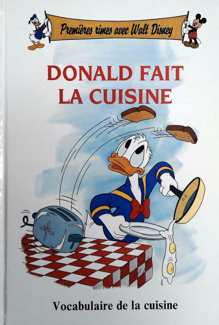 Livre Donald fait la cuisine - Walt Disney (Livre d'occasion) - ISBN 289210307X