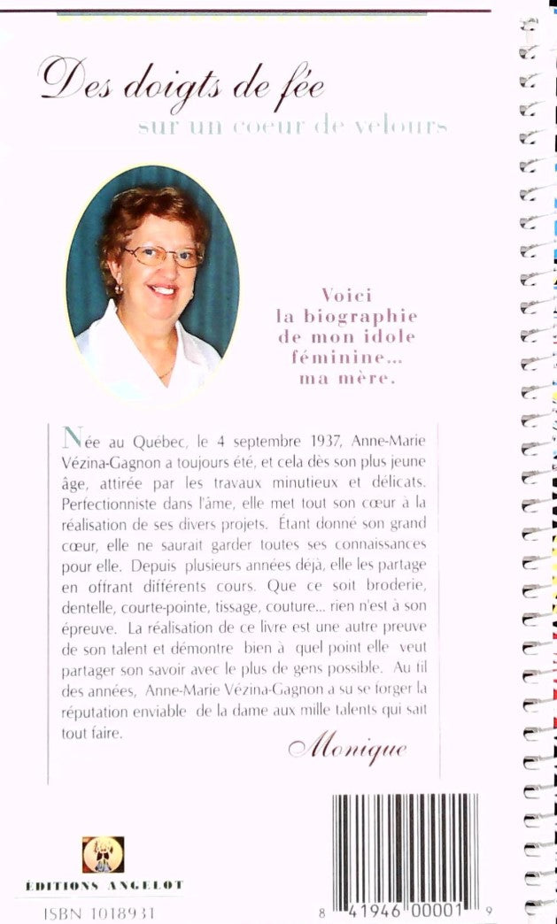 Frivolité facile à l'aiguille (Anne-Marie Vézina Gagnon)