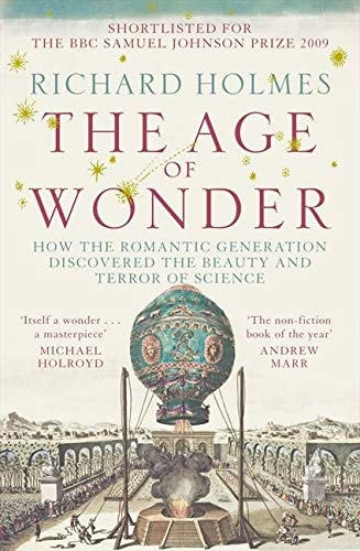 Livre The Age Of Wonder How The Romantic Generation Discovered The Beauty And Terror Of Science...