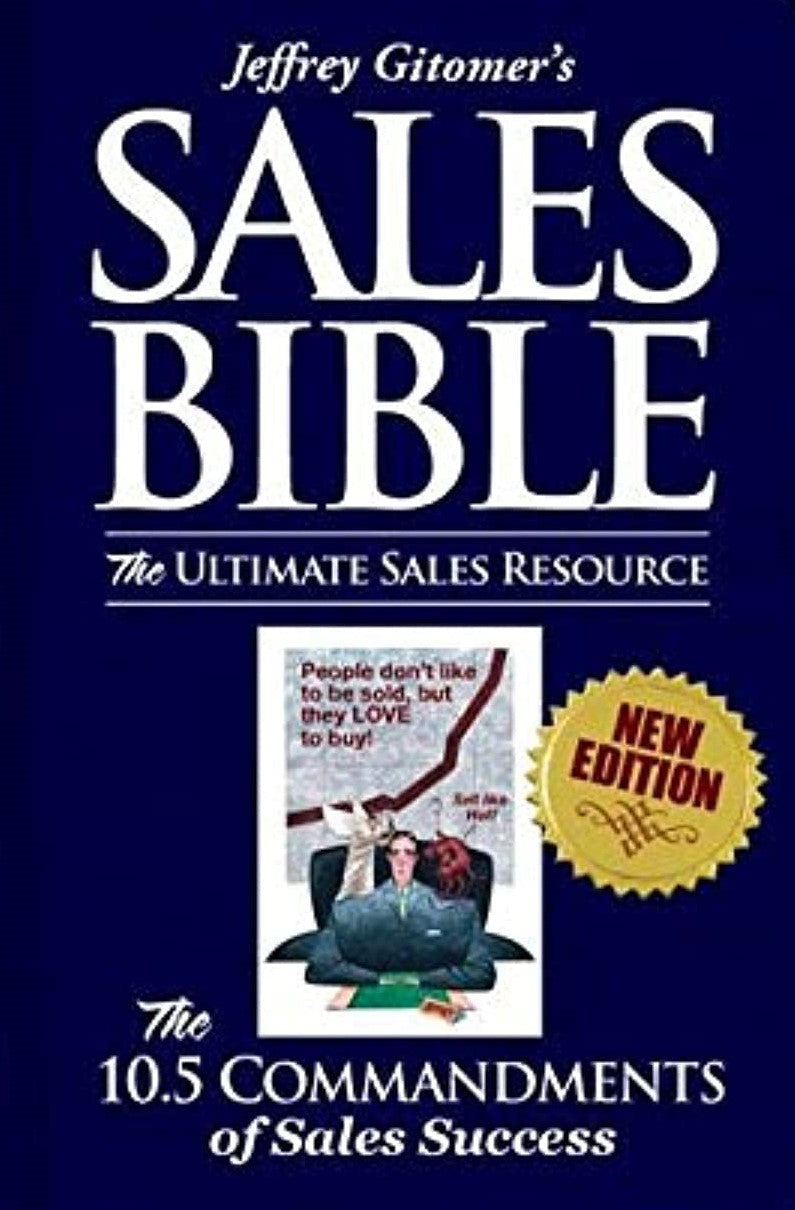 Livre Sales Bible : the Ultimate Sales Resource - Jeffrey Gitomer's (Livre d'occasion) - ISBN 006...