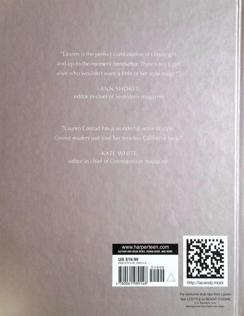 Livre Lauren Conrad Style - Lauren Conrad (Livre d'occasion)