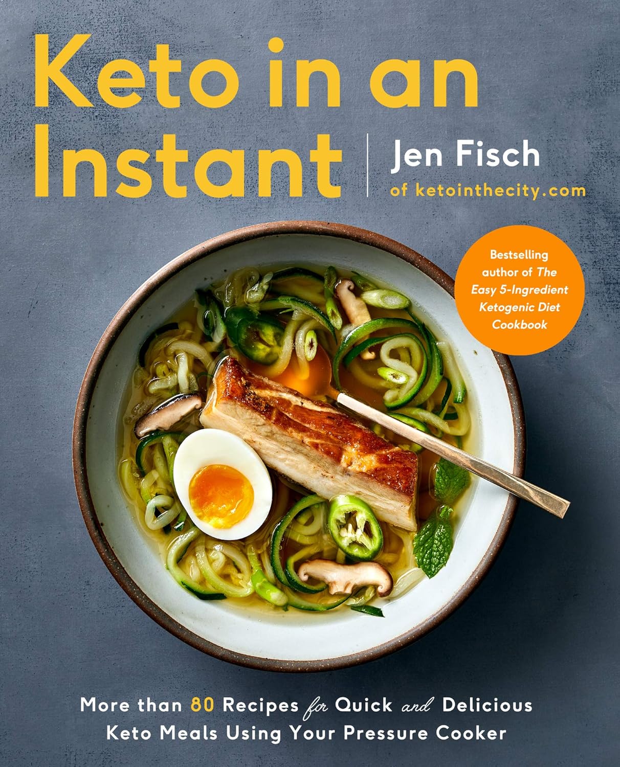 Livre Keto In An Instant : More than 80 Recipes for Quick and Delicious Keto Meals Using Your Pre...