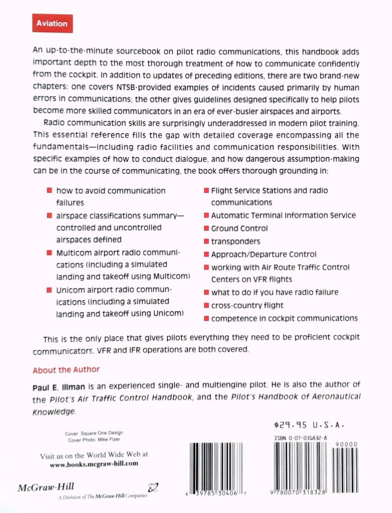 Livre The Pilot's Radio Communications Handbook - Paul E. Illman (Livre d'occasion) - ISBN 007031...