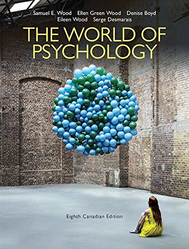 Livre The World of Psychology, Eighth Canadian Edition (8th Edition) - Samuel E. Wood (Livre d'oc...