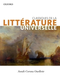Livre Classiques de la littérature universelle - Annick-Corona Ouellette (Livre neuf) - ISBN 0199...