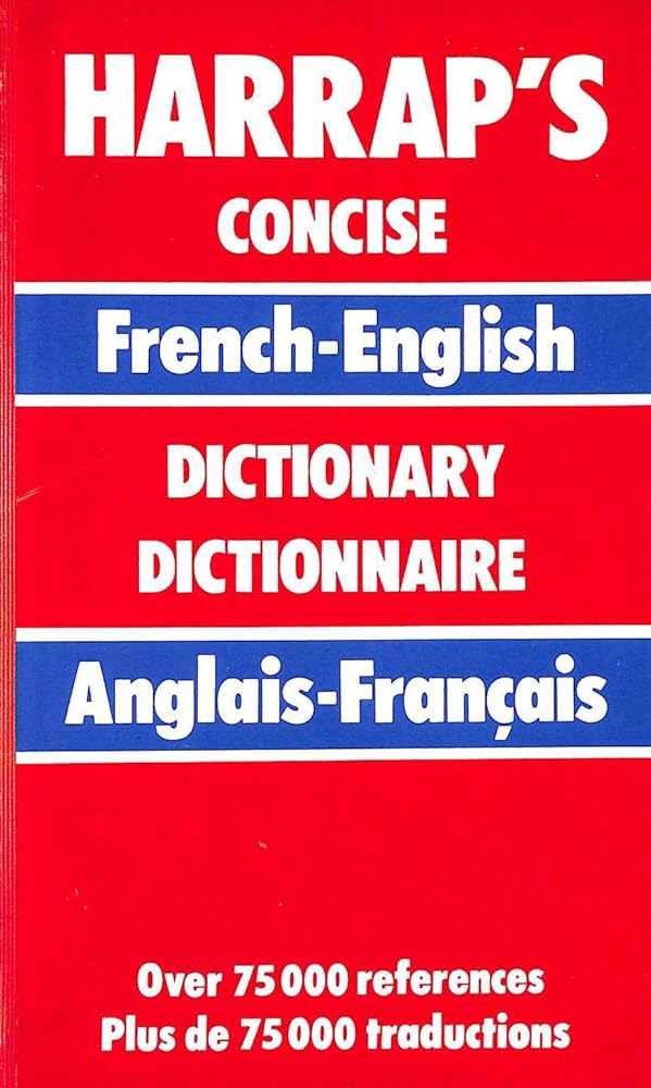 Livre Harrap's concise French-English dictionary - Patricia Forbes (Livre d'occasion) - ISBN 0245...