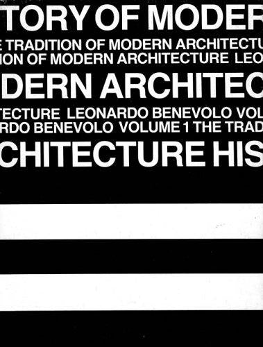 Livre History Of Modern Architecture : The Modern Movement (Leonardo Benevolo) (Livre...