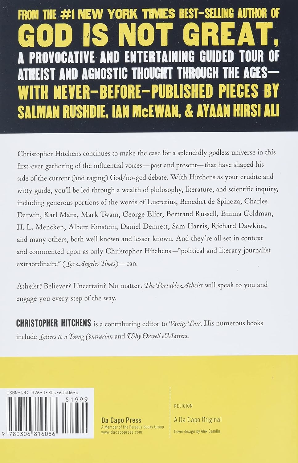 Livre The Portable Atheist - Christopher Hitchens (Livre d'occasion)