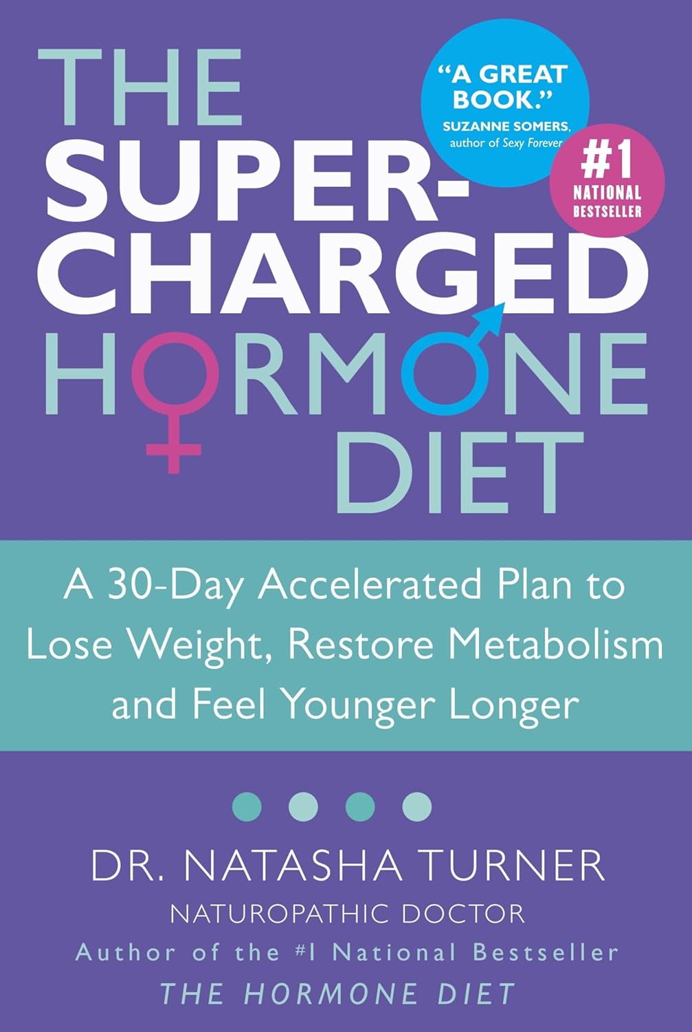The Supercharged Hormone Diet: A 30-Day Accelerated Plan to Lose Weight, Restore Metabolism and Feel Younger Longer - Dr Natasha Turner