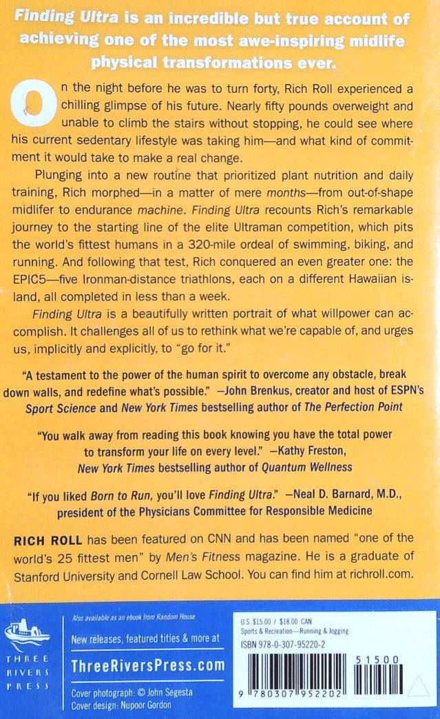 Livre Finding Ultra : Rejecting Middle Age, Becoming One of the World's Fittest Men, and Discover...