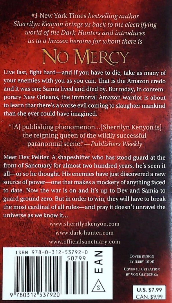 Livre No Mercy - Sherrilyn Kenyon (Livre d'occasion)