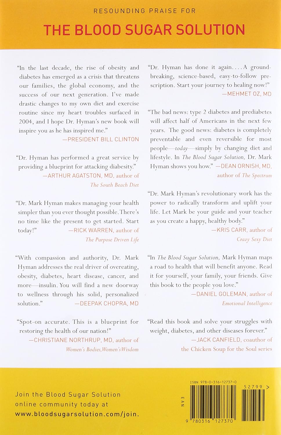 Livre The Blood Sugar Solution: The UltraHealthy Program for Losing Weight, Preventing Disease, a...