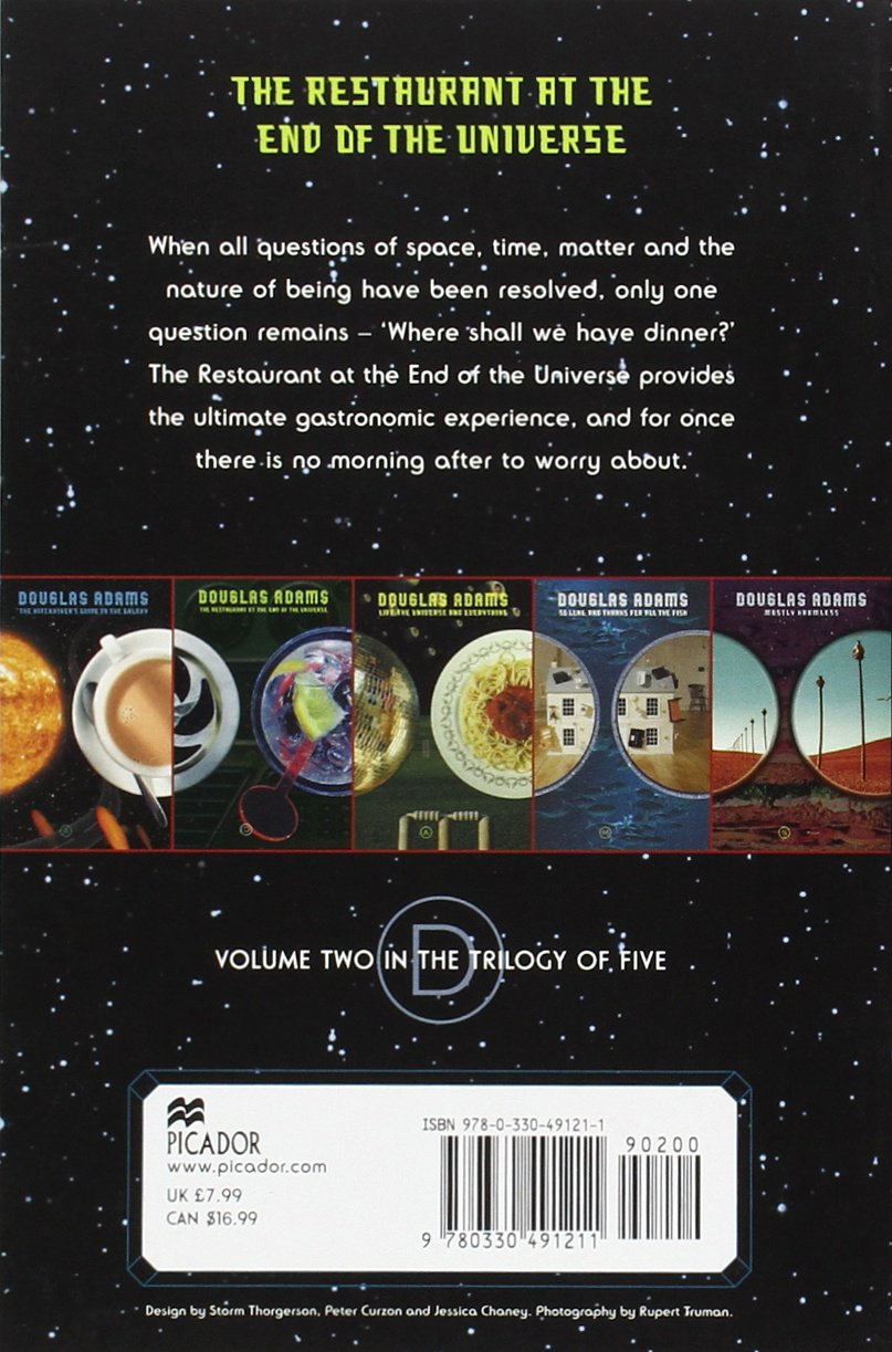 Livre The Restaurant At The End Of The Universe - Douglas Adams (Livre d'occasion) - ISBN 0330491210