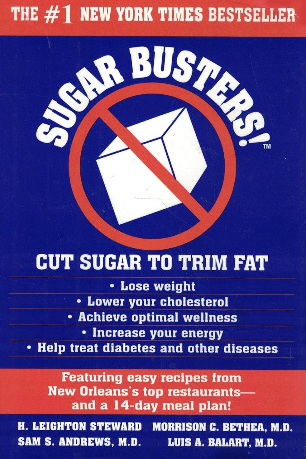 Livre Sugar Busters! : Cut Sugar to Trim Fat - H.Leighton Steward (Livre d'occasion) - ISBN 03454...