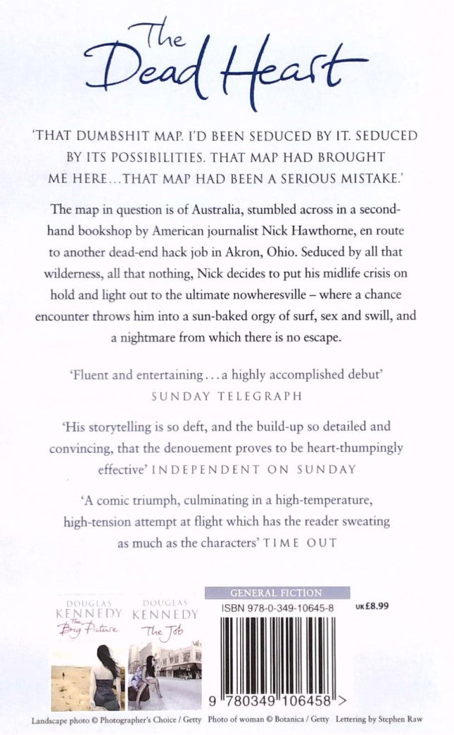 Livre The Dead Heart - Douglas Kennedy (Livre d'occasion) - ISBN 0349106452