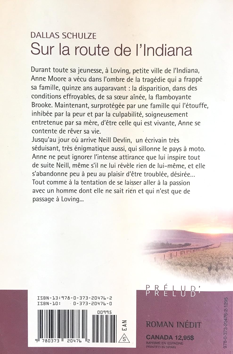 Prelud' : Sur la route de l'Indiana (Dallas Schulze)