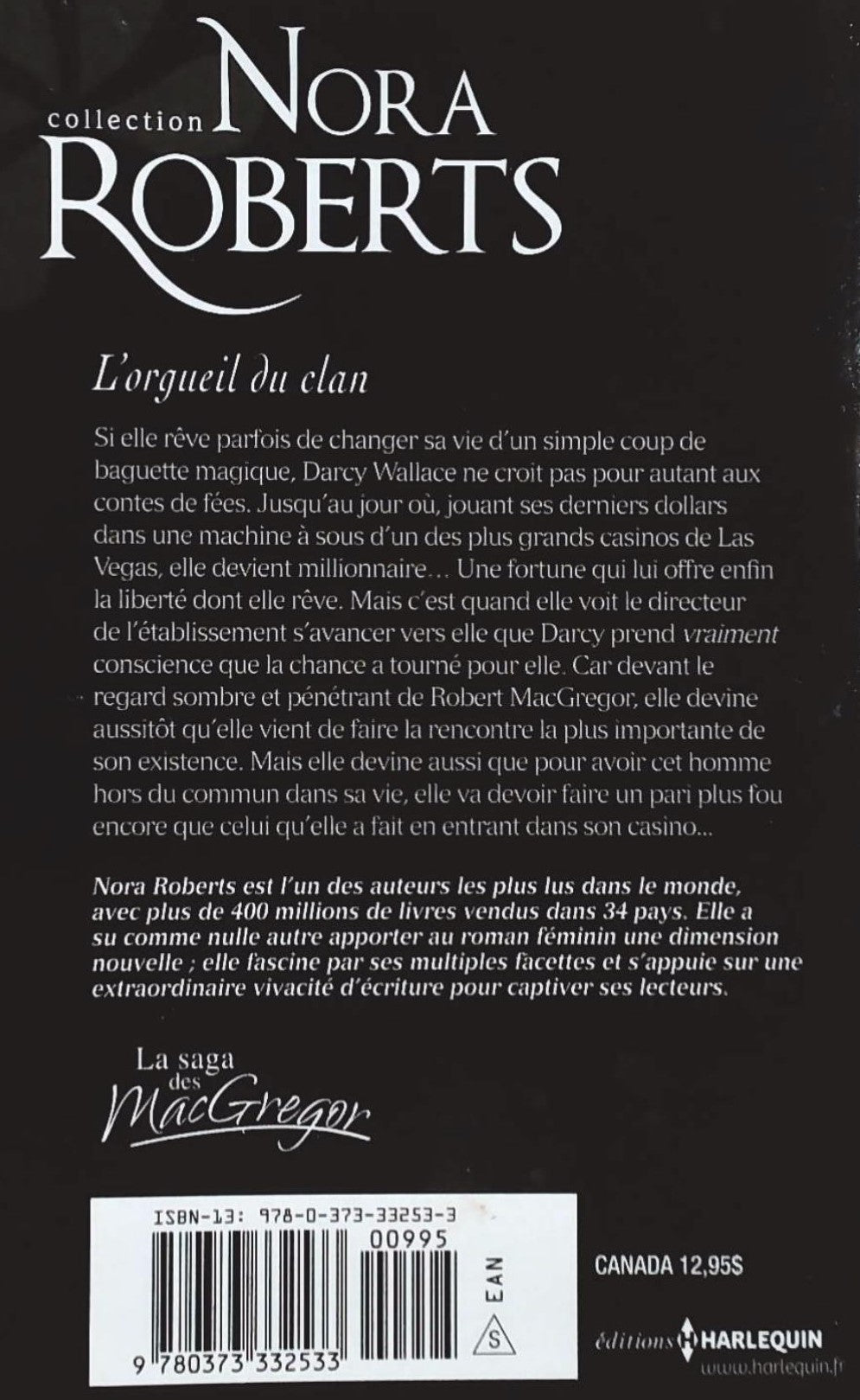 Livre L'orgueil du clan - Nora Roberts (Livre d'occasion) - ISBN 037333253X