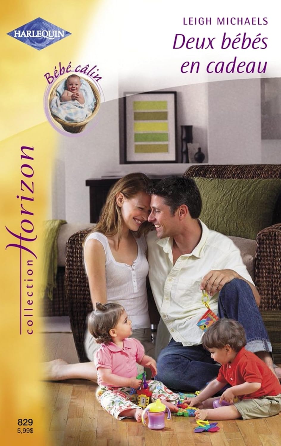 Livre Deux bébés en cadeau - Leigh Michaels (Livre d'occasion) - ISBN 0373398298