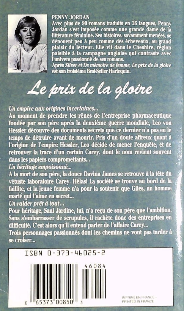 Le prix de la gloire (Penny Jordan)
