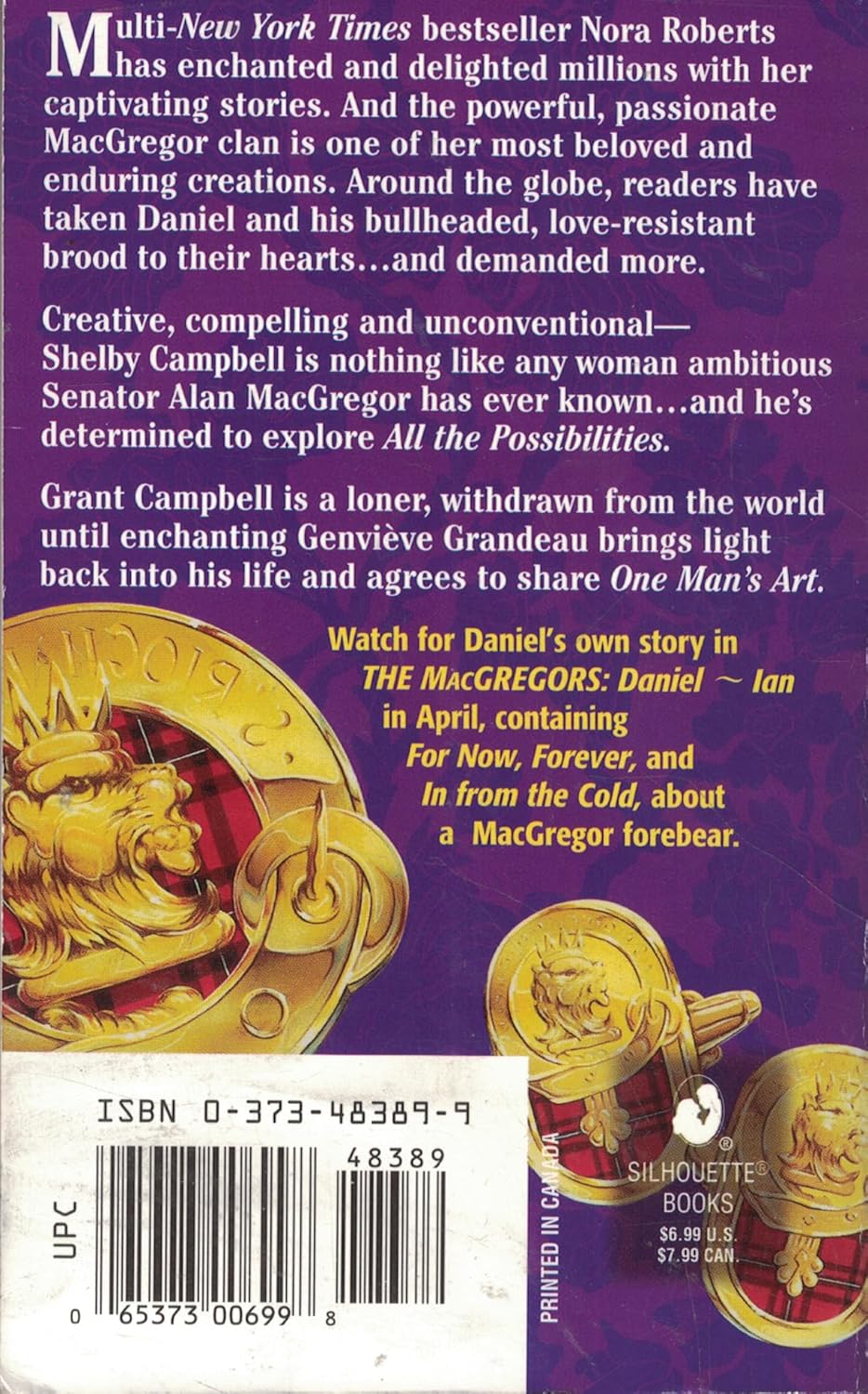 Livre The Macgregors : Alan Grant - Nora Roberts (Livre d'occasion) - ISBN 0373483899