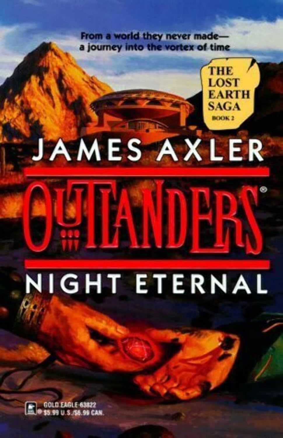 Livre Night Eternal - James Axler (Livre d'occasion) - ISBN 0373638221